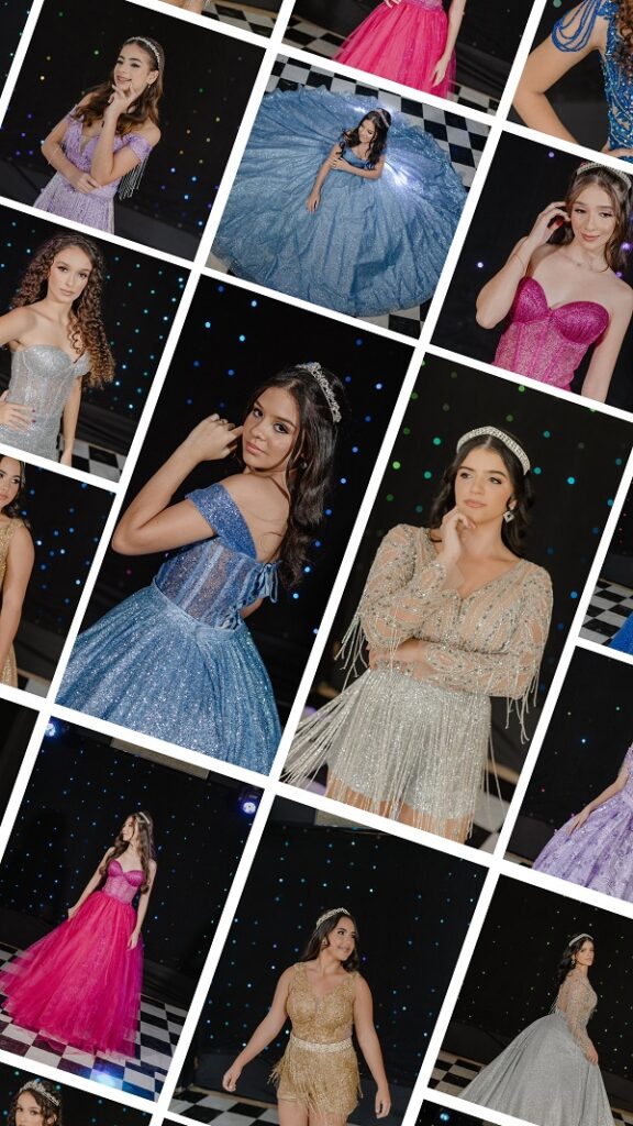 moças usando roupas de debutantes, para festa de 15 anos